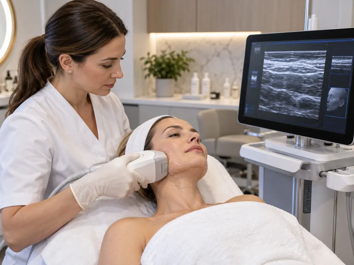 HIFU skin tightening at Wellora Aesthetics