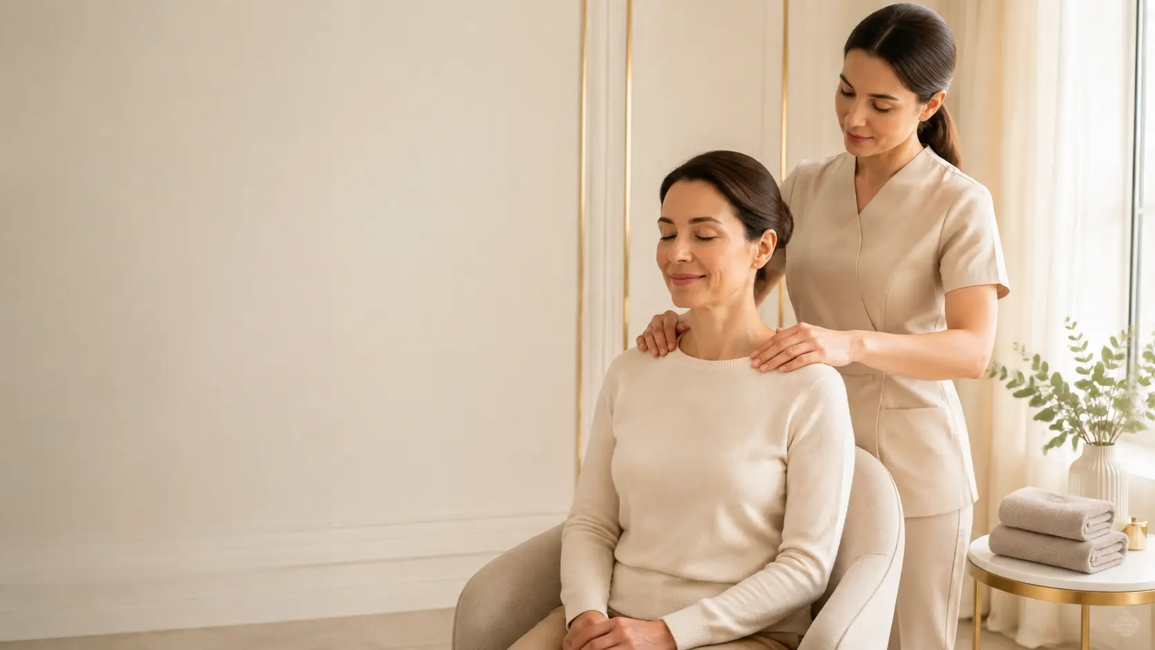 Massage and wellbeing appointment at Wellora Aesthetics